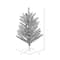 3ft. Unlit Silver Vintage Aluminum Artificial Christmas Tree